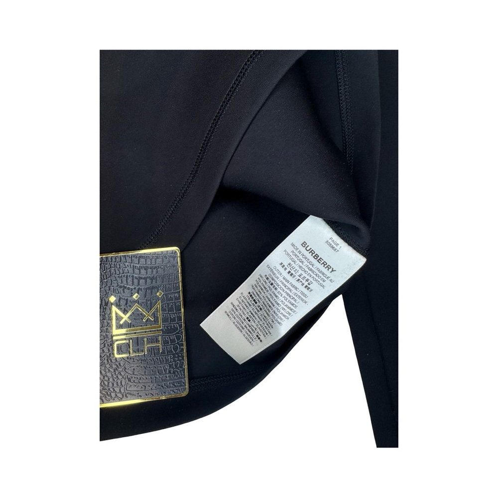 Burberry Black Logo-Trim Jumpsuit & Legging Set - Picture 10 of 15